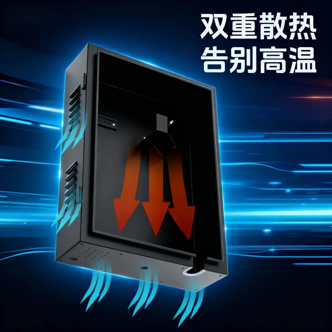 New Energy Vehicle Charging Pile Box, Wall-Mounted Distribution Box, Outdoor Rainproof Column, Thickened Charging Pile Protection Box