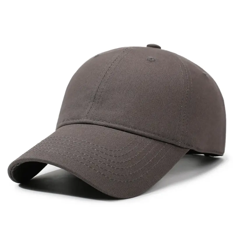 Men's Brown Embroidered Baseball Cap with Logo - Image 17