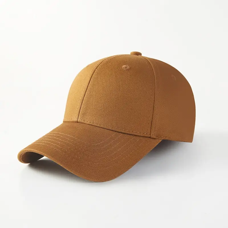 Men's Brown Embroidered Baseball Cap with Logo - Image 22
