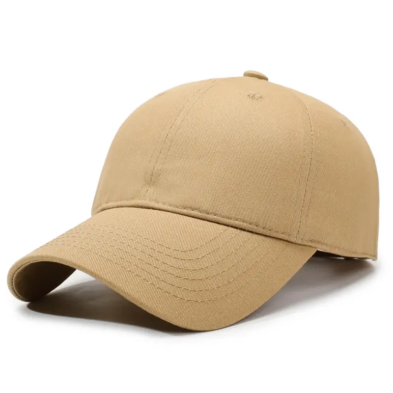Men's Brown Embroidered Baseball Cap with Logo - Image 3