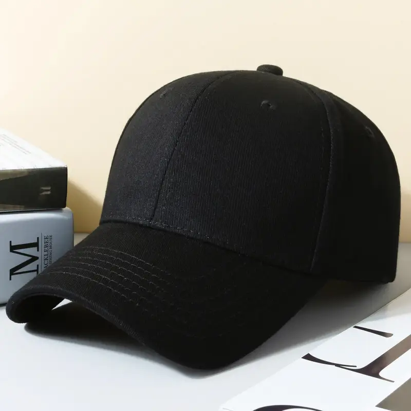 Men's Brown Embroidered Baseball Cap with Logo - Image 4