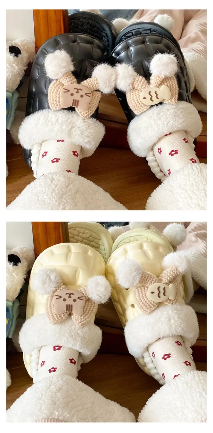 Warm Cotton Star Slippers for Women Autumn Winter — feature 16