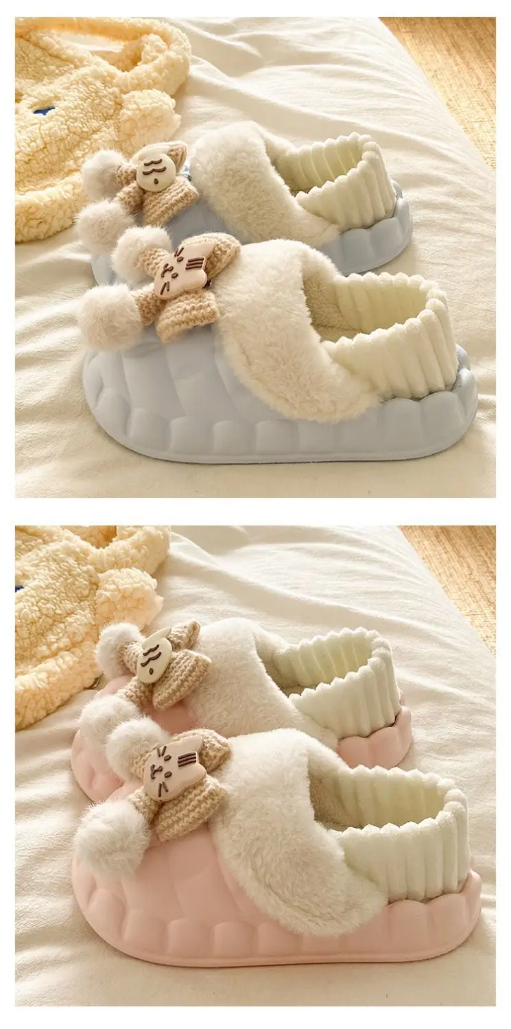 Warm Cotton Star Slippers for Women Autumn Winter — feature 20