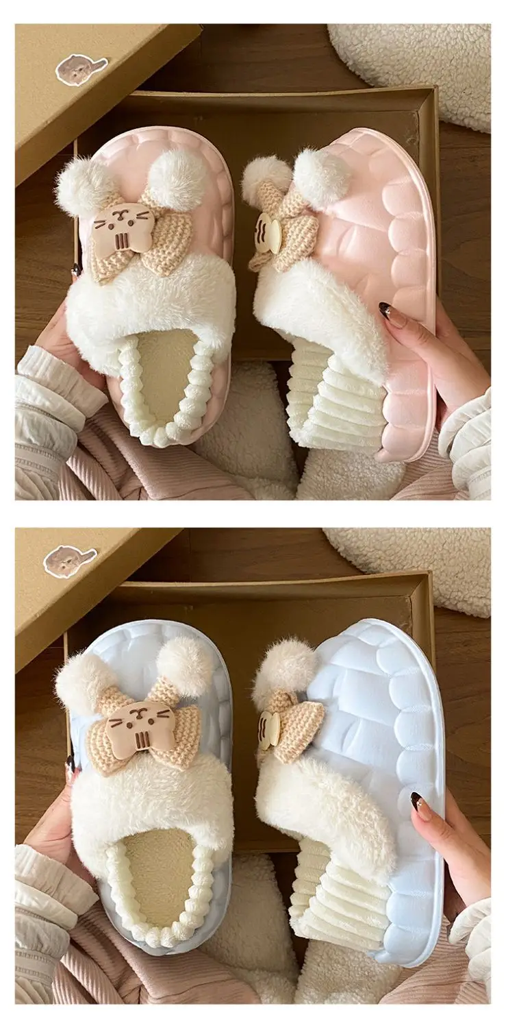 Warm Cotton Star Slippers for Women Autumn Winter — feature 21