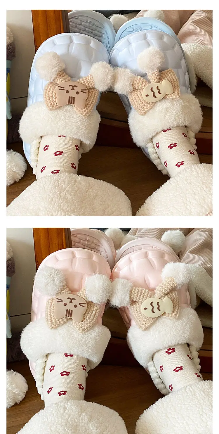 Warm Cotton Star Slippers for Women Autumn Winter — feature 22