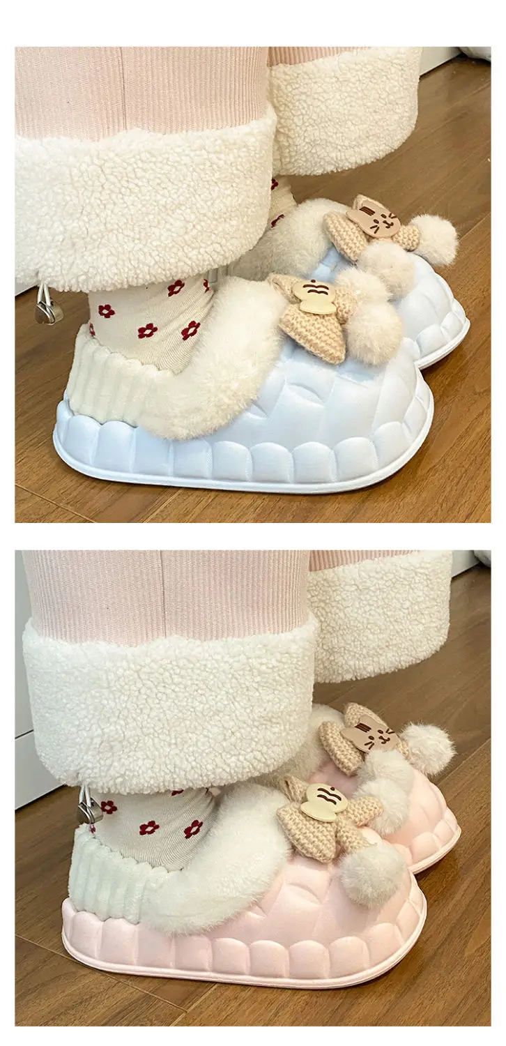 Warm Cotton Star Slippers for Women Autumn Winter — feature 23