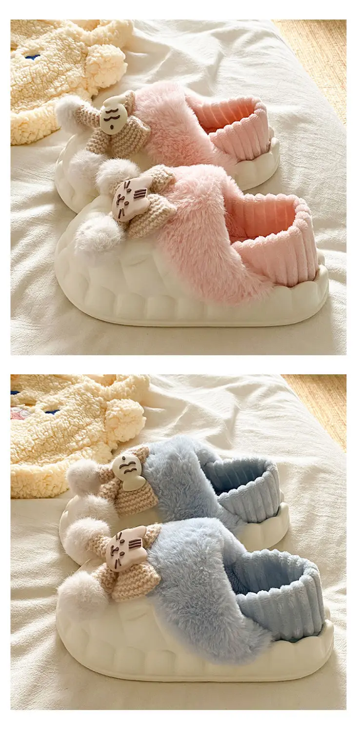 Warm Cotton Star Slippers for Women Autumn Winter — feature 24