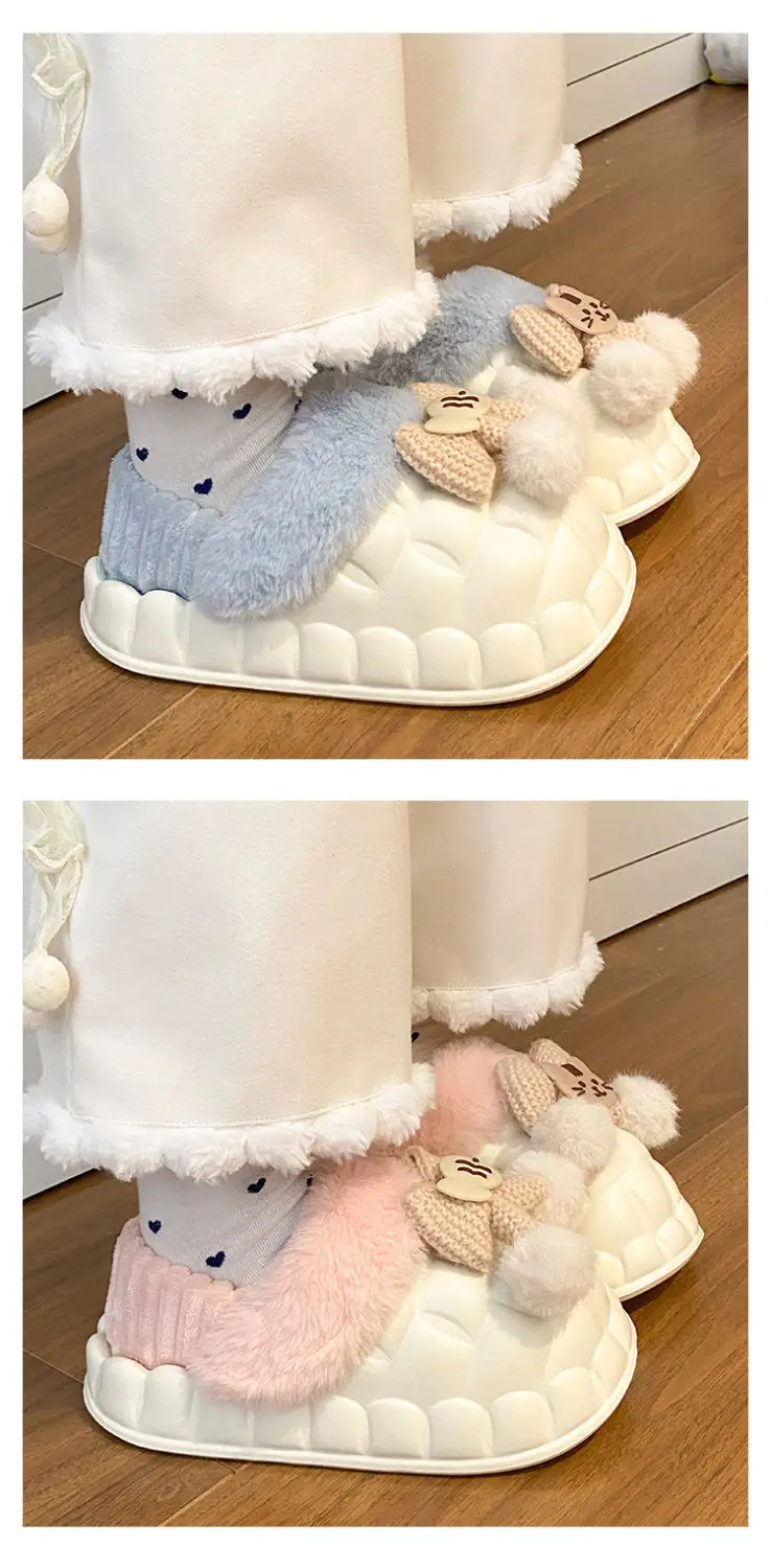 Warm Cotton Star Slippers for Women Autumn Winter — feature 27