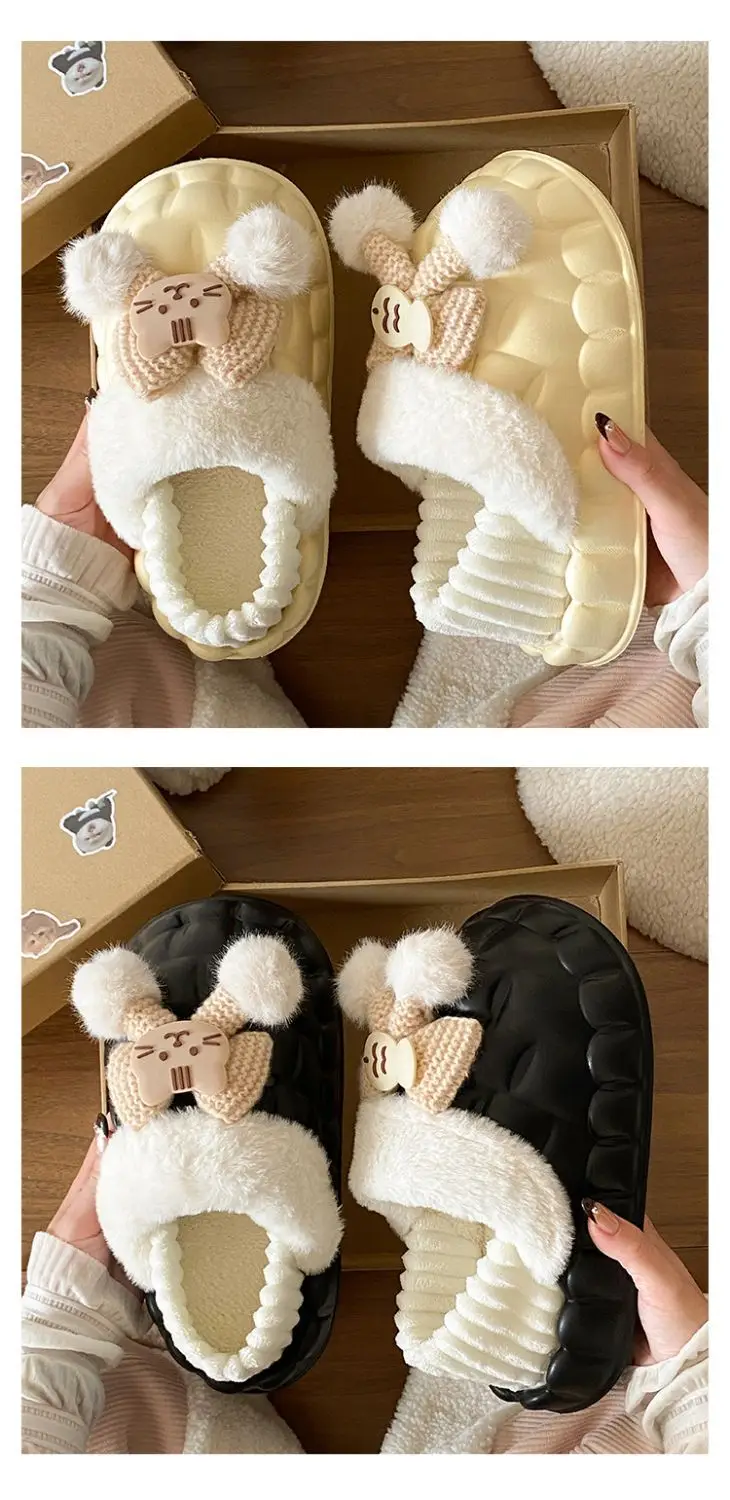 Warm Cotton Star Slippers for Women Autumn Winter — feature 29