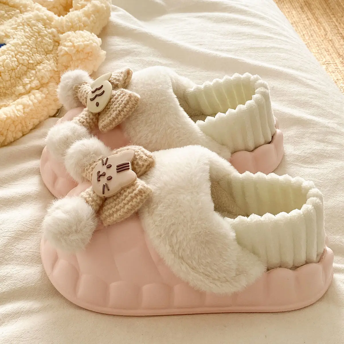 Warm Cotton Star Slippers for Women Autumn Winter — feature 37