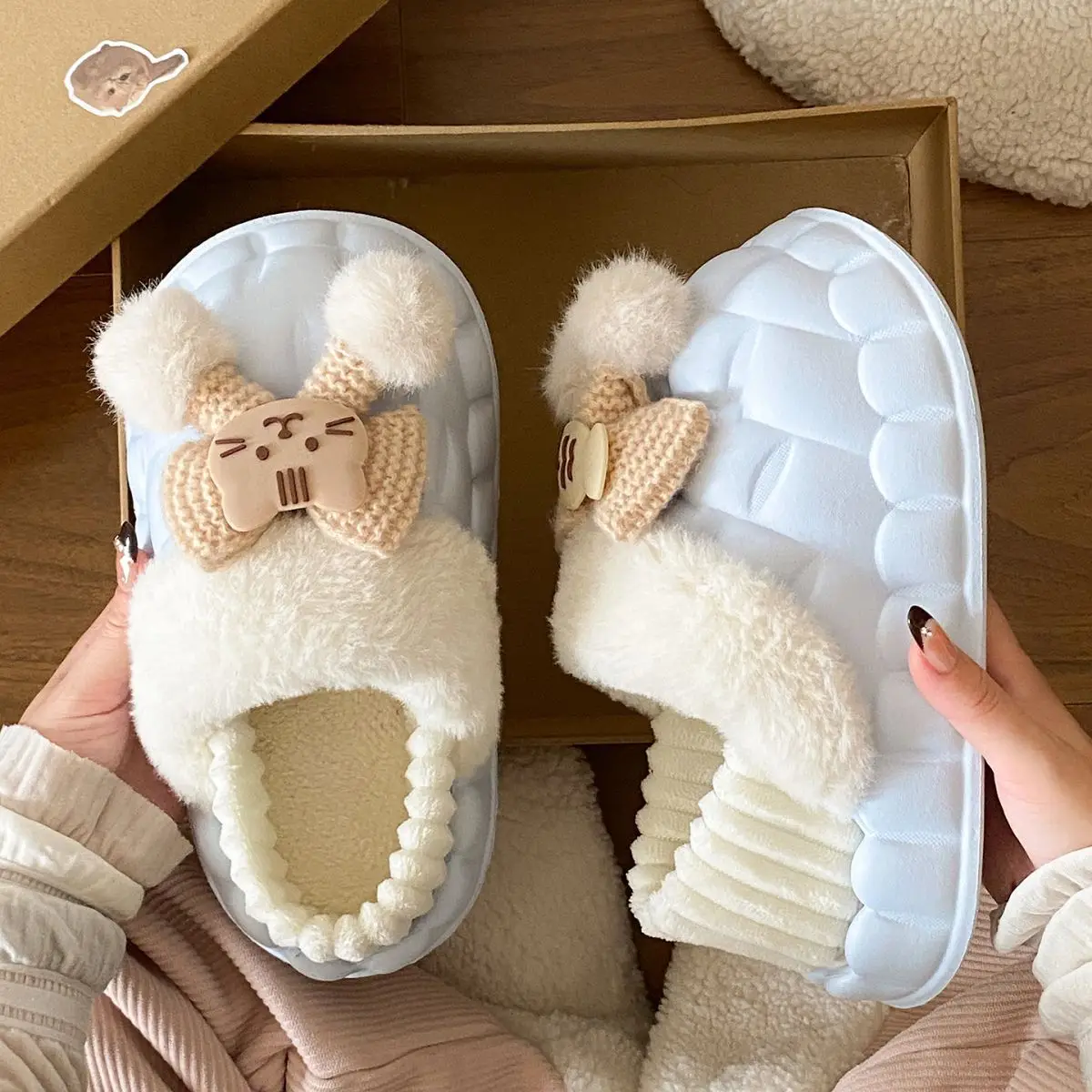 Warm Cotton Star Slippers for Women Autumn Winter — feature 39