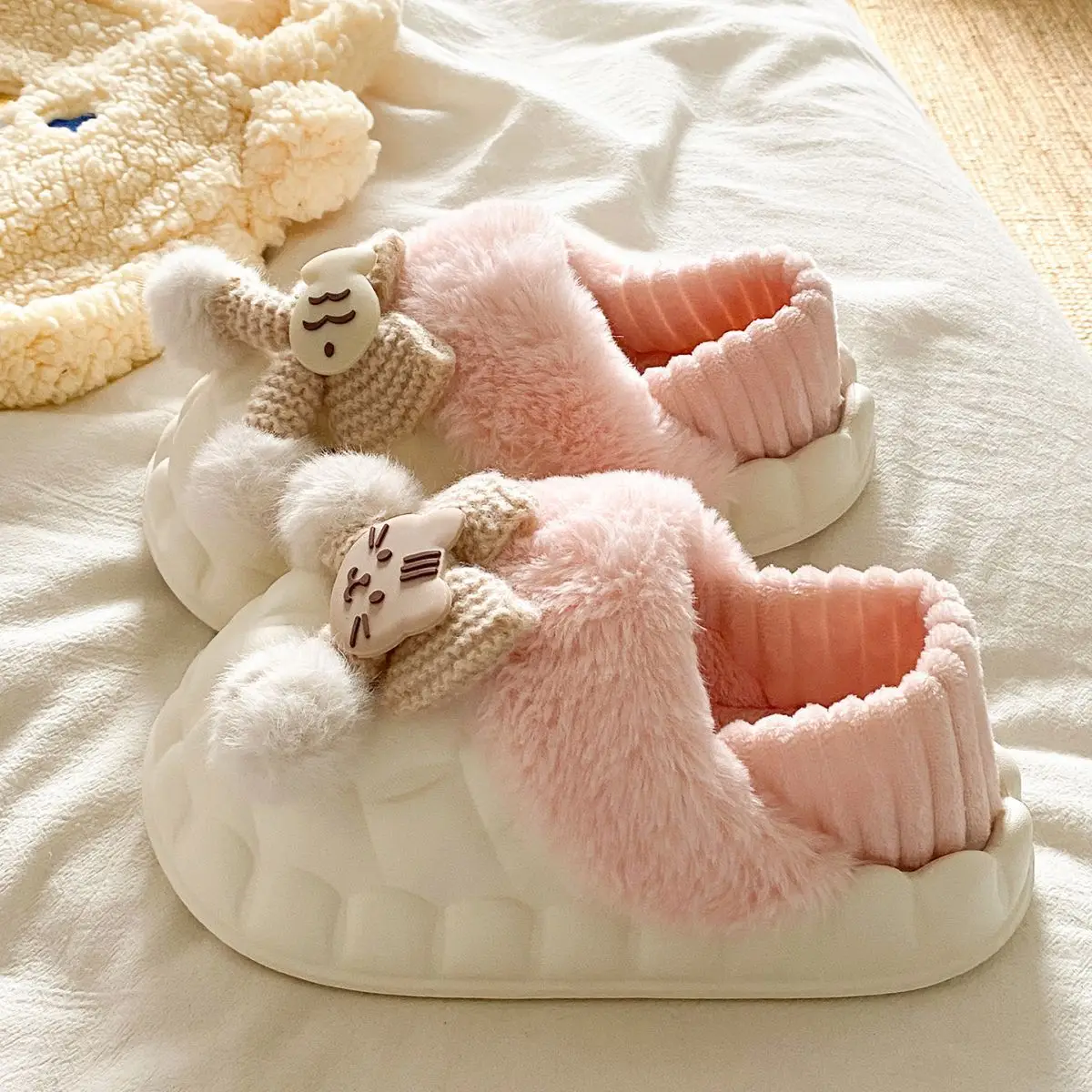 Warm Cotton Star Slippers for Women Autumn Winter — feature 44