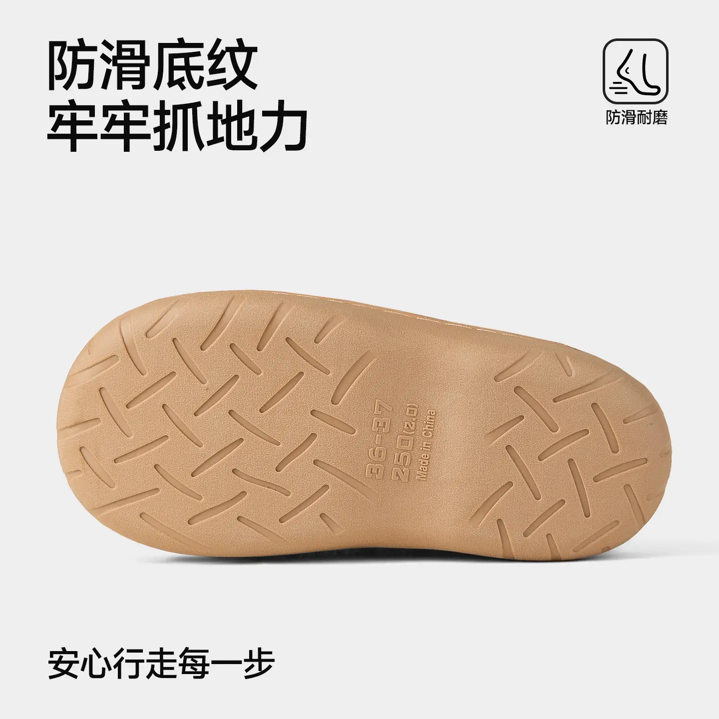 Nanbowan Autumn Winter Cute Groundhog Cotton Slippers Women's Warm Anti-Slip Indoor and Outdoor Wear Anti-Slip Warm Fur Slippers - Image 6