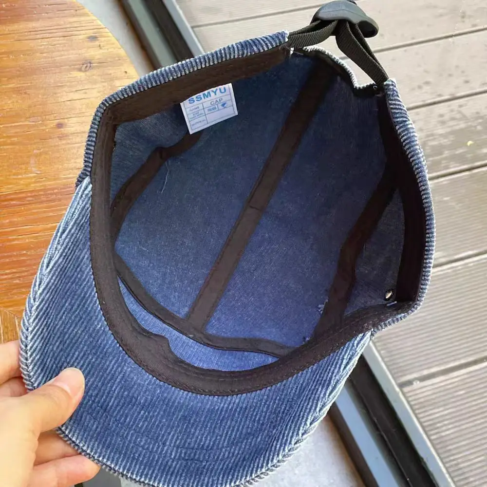 Dark Gray Duckbill Baseball Cap for Men Women — feature 12