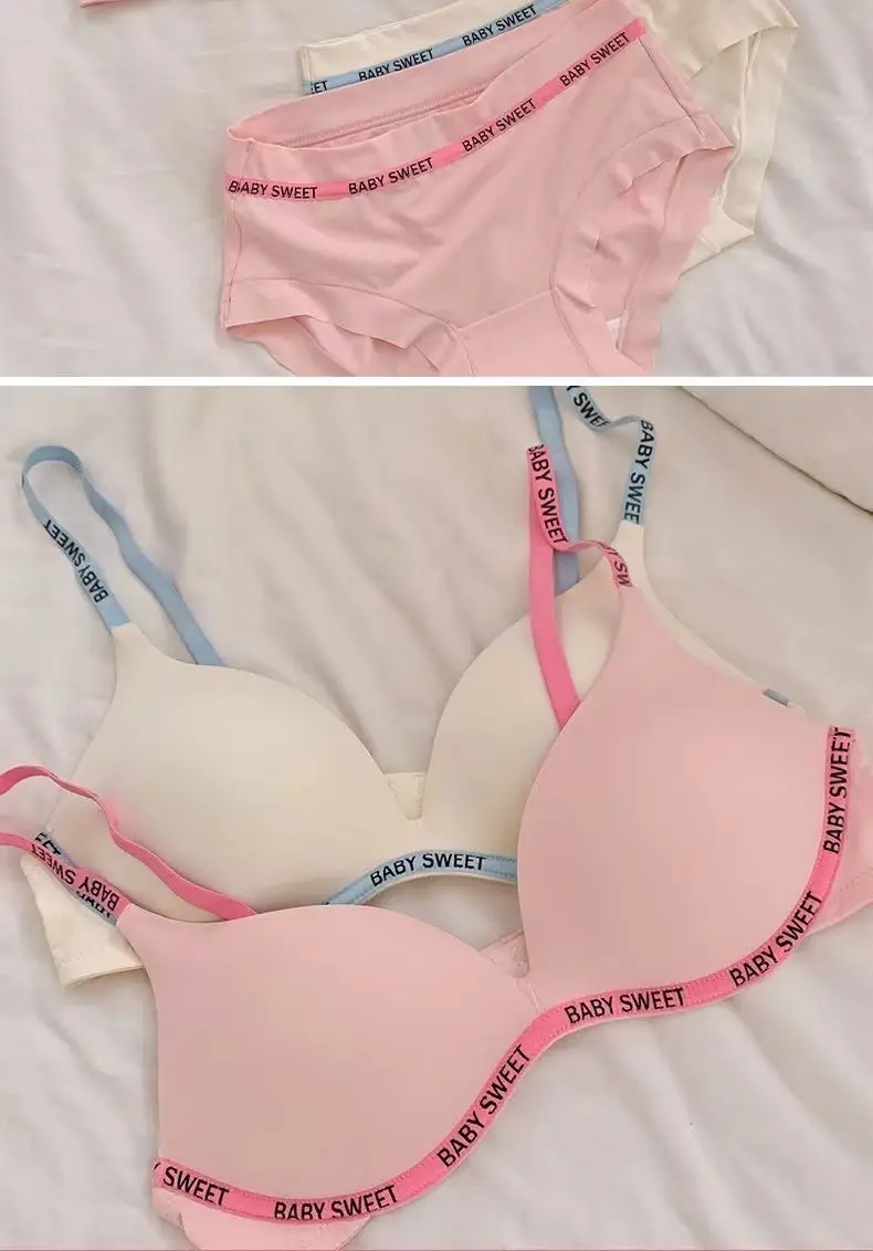 Seamless Wire-Free Intimates for Women with Small Breasts, Push-Up Bra, Summer Thin Breast-Retracting Sexy Intimates and Intimates for Women — feature 16