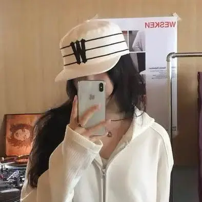 Korean Retro Embroidered Letter Baseball Cap for Women - Image 7