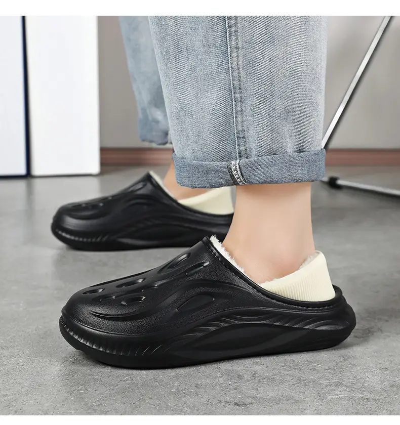 Men Women Cotton Slip-On Slippers Winter New 2025 — feature 10