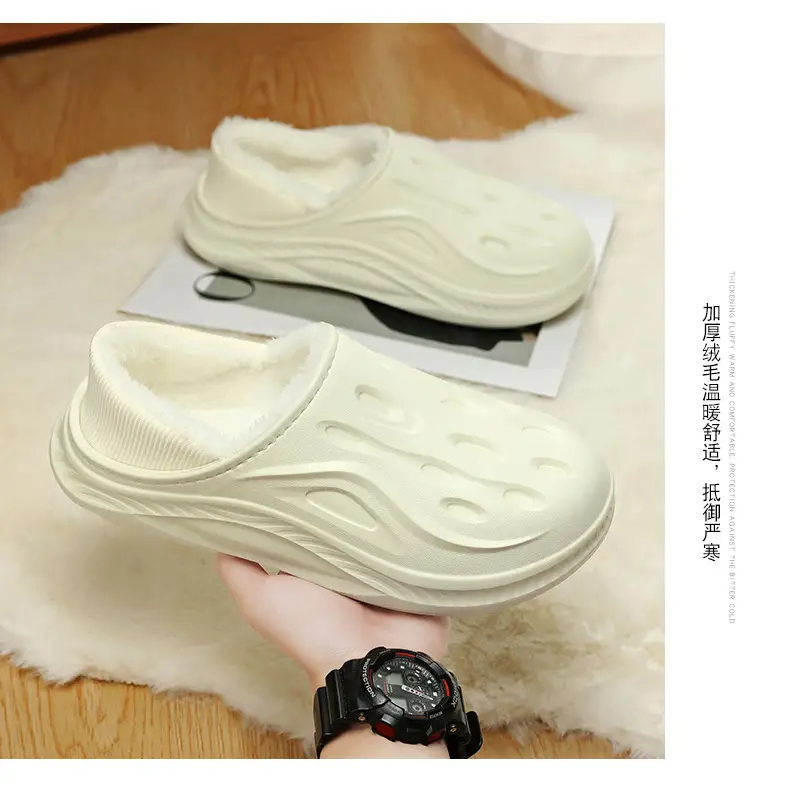 Men Women Cotton Slip-On Slippers Winter New 2025 — feature 14
