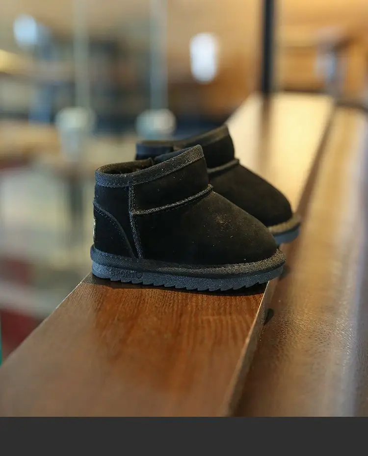 Baby Velvet Toddler Shoes Warm Winter Soft Soled — feature 3