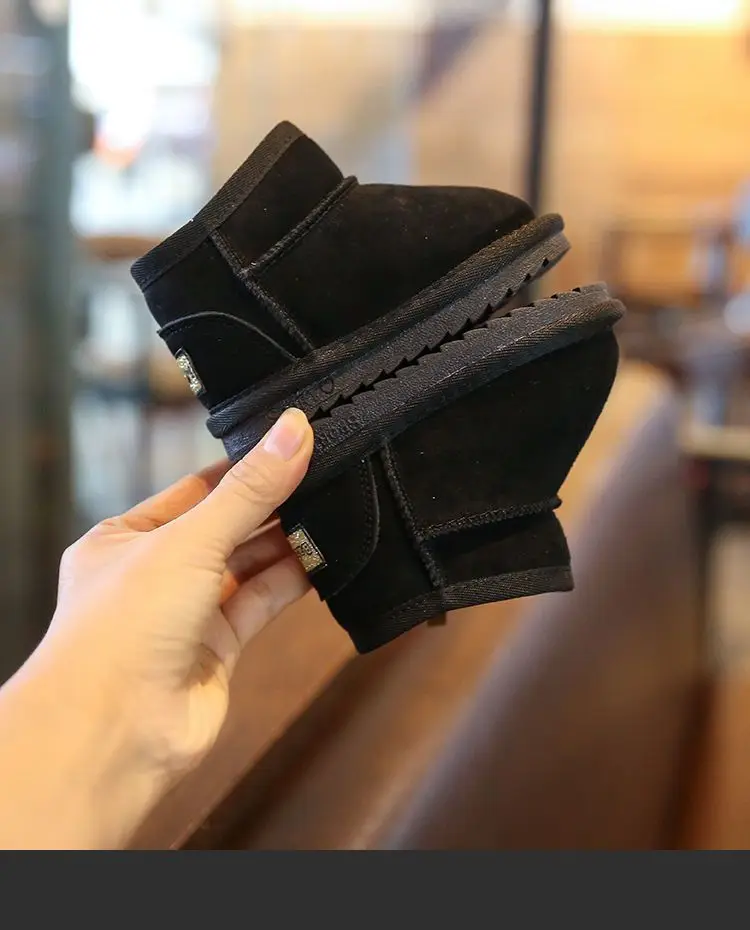 Baby Velvet Toddler Shoes Warm Winter Soft Soled — feature 8