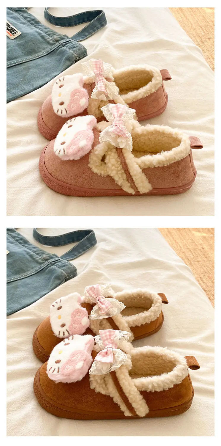 Winter Bow Embroidered Soft Slippers for Women — feature 15