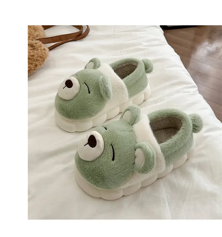 Nose Bear Slippers Warm Non-Slip Cotton 2025 — feature 17