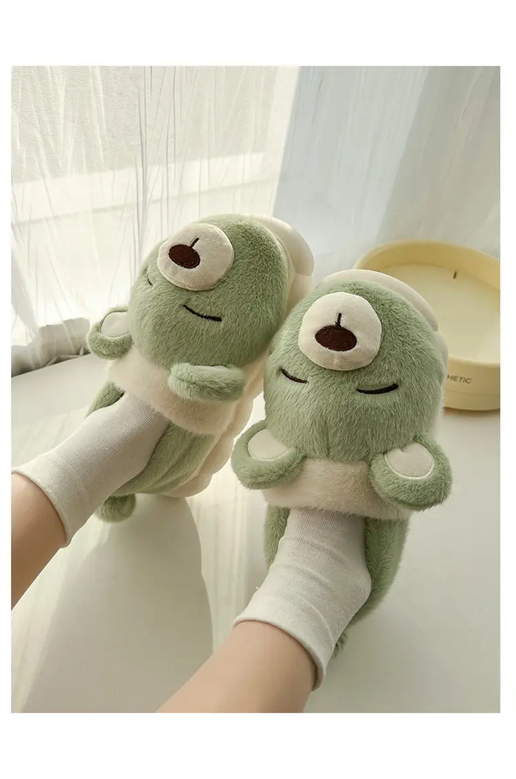 Nose Bear Slippers Warm Non-Slip Cotton 2025 — feature 5