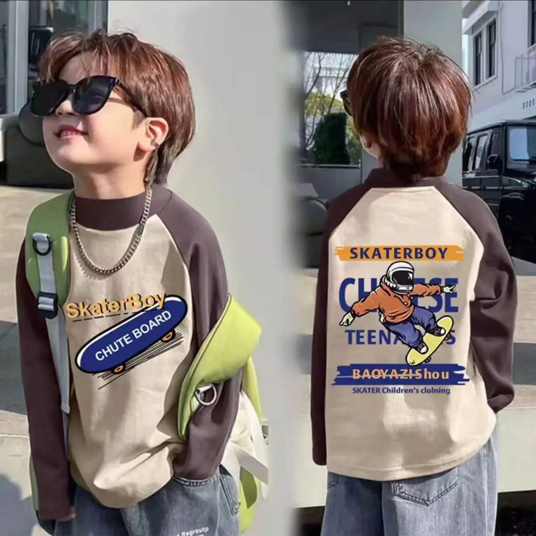 2025 Kids Long Sleeve T-Shirt with NCSMIDYN Graphic - Image 6
