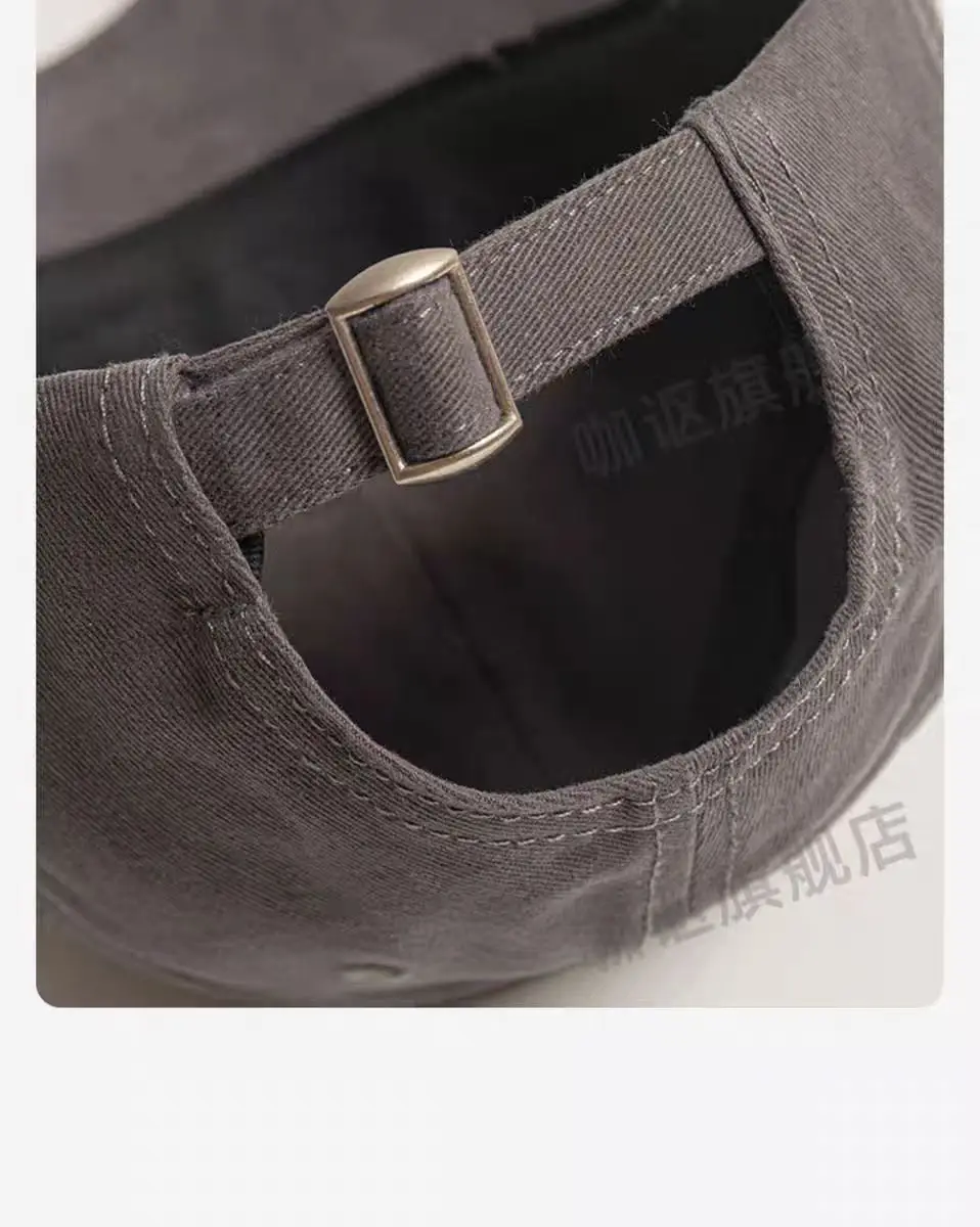 Korean Style Letter Embroidery Cap for Women — feature 10