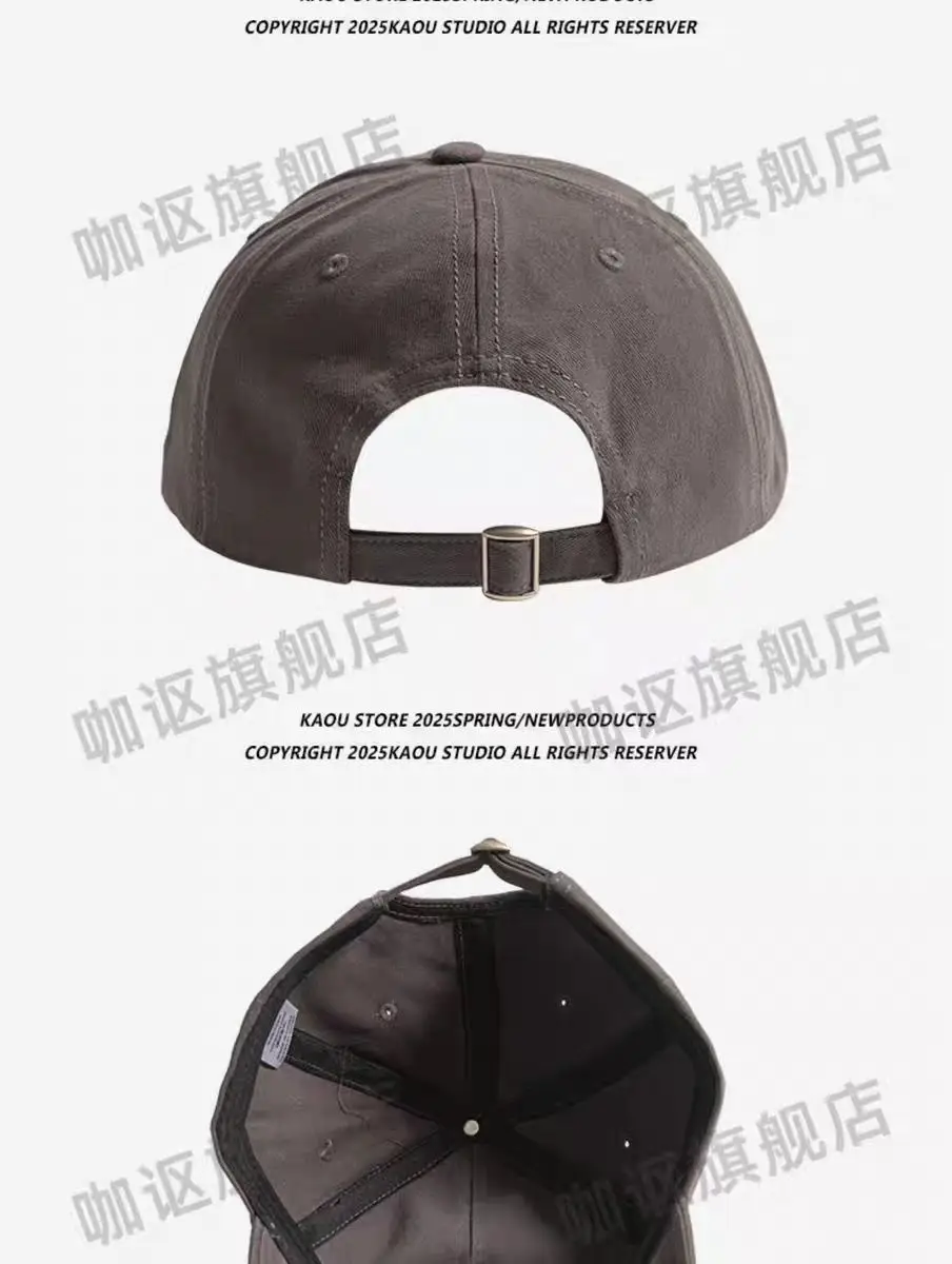 Korean Style Letter Embroidery Cap for Women — feature 6