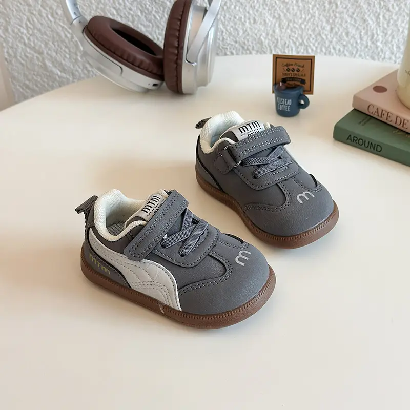 Toddler Shoes Brown Anti-Slip 0-1Yrs Spring Fall 2025
