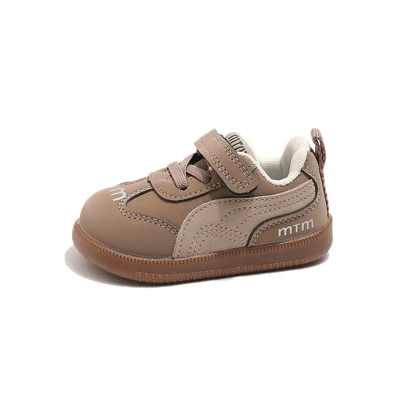 Toddler Shoes Brown Anti-Slip 0-1Yrs Spring Fall 2025