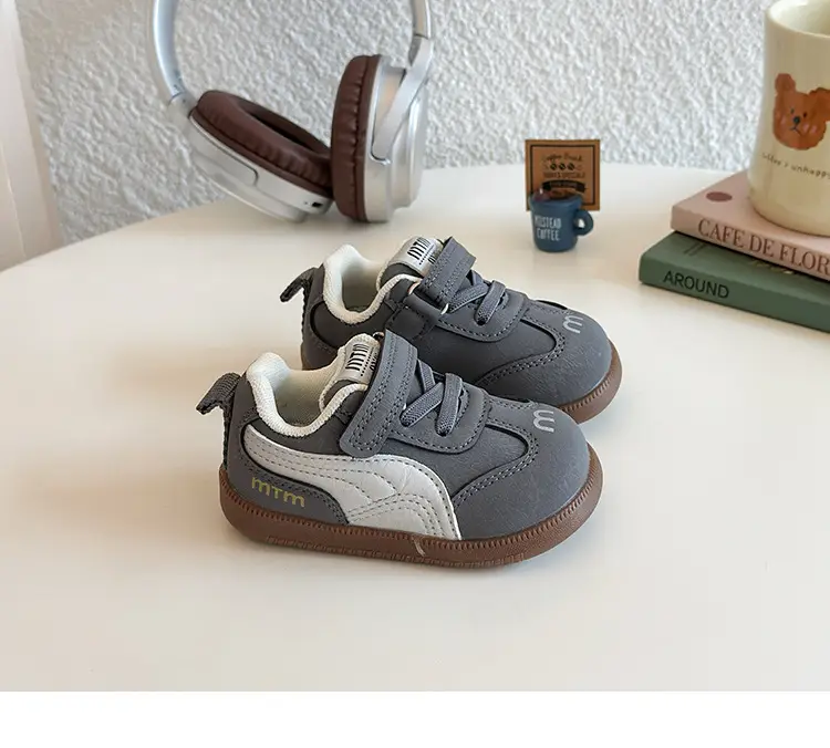 Toddler Shoes Brown Anti-Slip 0-1Yrs Spring Fall 2025 — feature 16