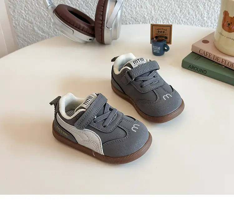 Toddler Shoes Brown Anti-Slip 0-1Yrs Spring Fall 2025 — feature 17