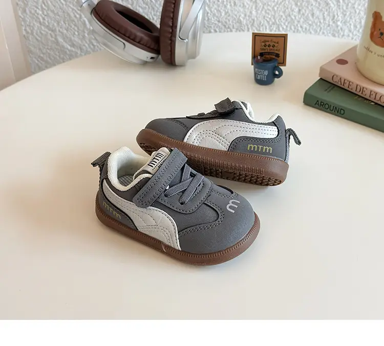 Toddler Shoes Brown Anti-Slip 0-1Yrs Spring Fall 2025 — feature 18
