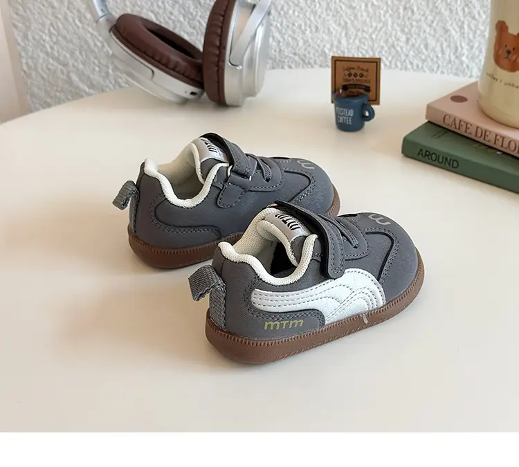 Toddler Shoes Brown Anti-Slip 0-1Yrs Spring Fall 2025 — feature 19