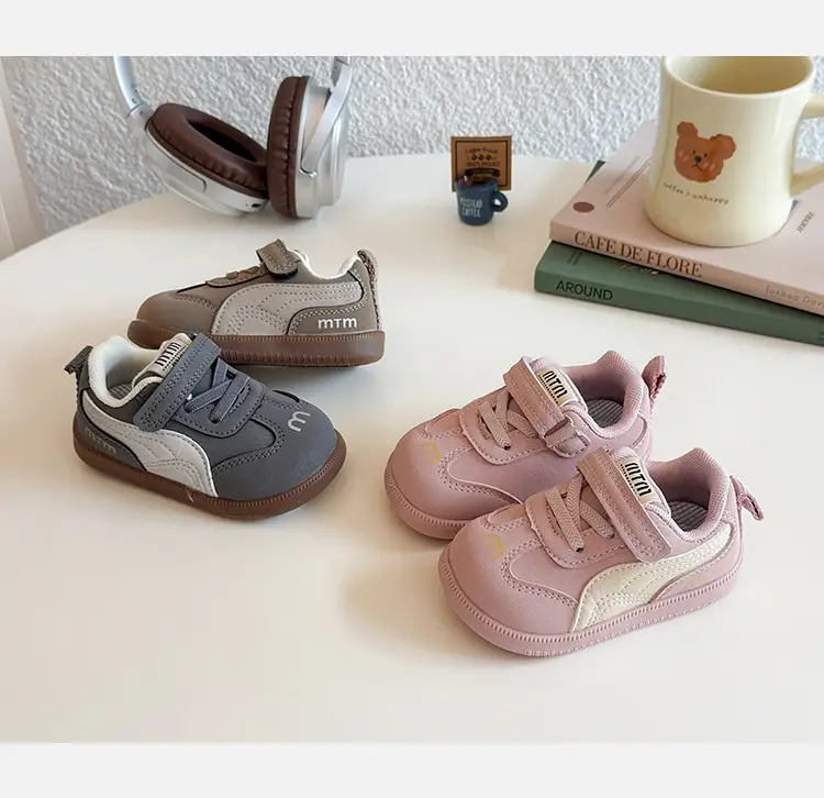 Toddler Shoes Brown Anti-Slip 0-1Yrs Spring Fall 2025 — feature 7
