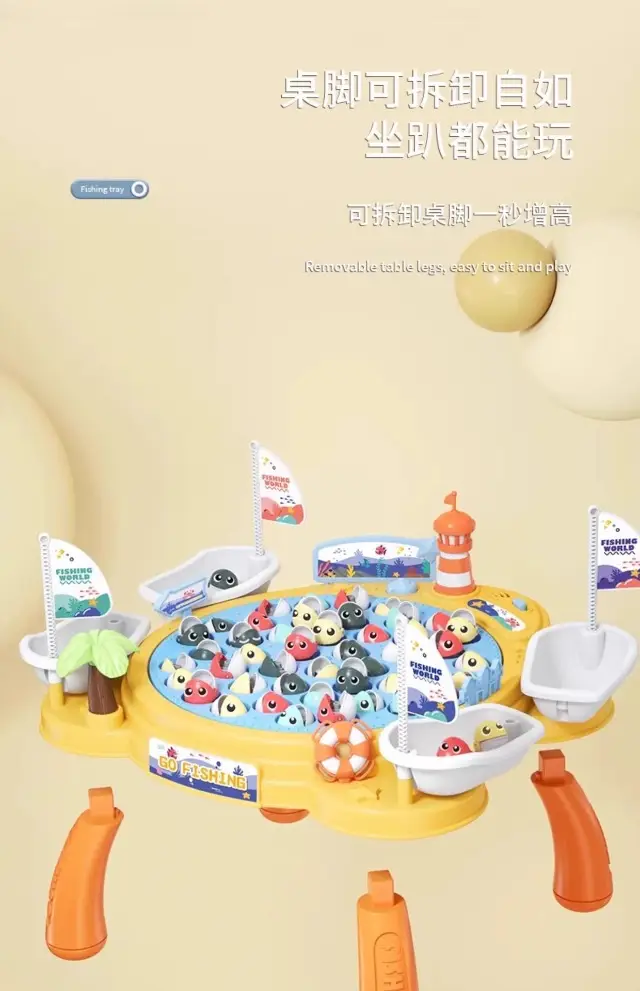 2026 New Indoor Children's Water Park Baby Water Toys Boys' Toys Fishing Table Game Pool — feature 8
