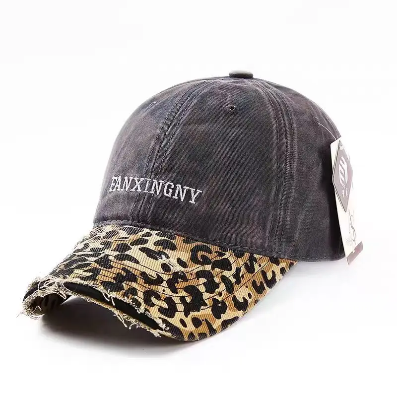 Retro Leopard Print Baseball Cap for Women - Image 7