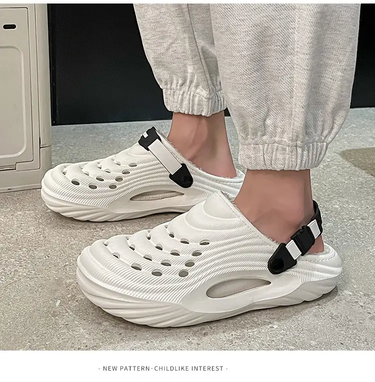 Cross-Border Eva Cotton Slippers for Men in Autumn and Winter, Warm Home Use, Non-Slip Bag and Two-Wear Cotton Shoes for Women, Wholesale — feature 16