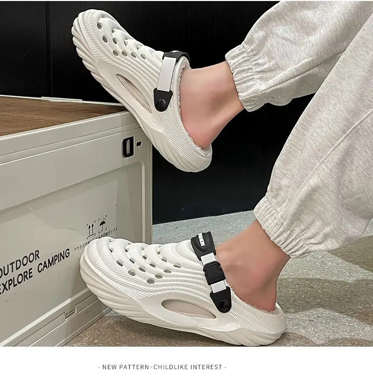 Cross-Border Eva Cotton Slippers for Men in Autumn and Winter, Warm Home Use, Non-Slip Bag and Two-Wear Cotton Shoes for Women, Wholesale — feature 18
