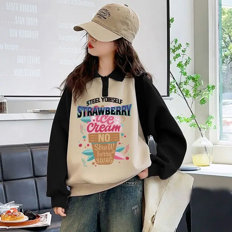 Baby Velvet Gradient Sweatshirt Set for Girls - Image 8