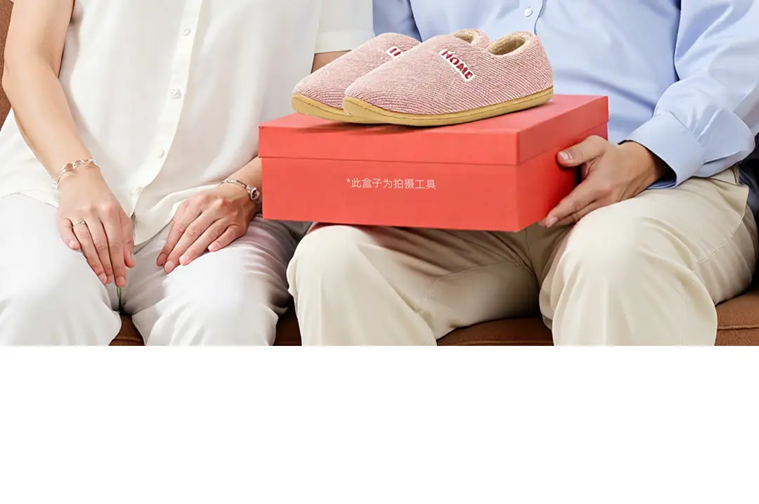 Cotton Shoes for Men 2025 New Indoor Home Non-Slip Warm Couple Home Bag Heel Soft Sole Winter Wool Slippers for Women — feature 29