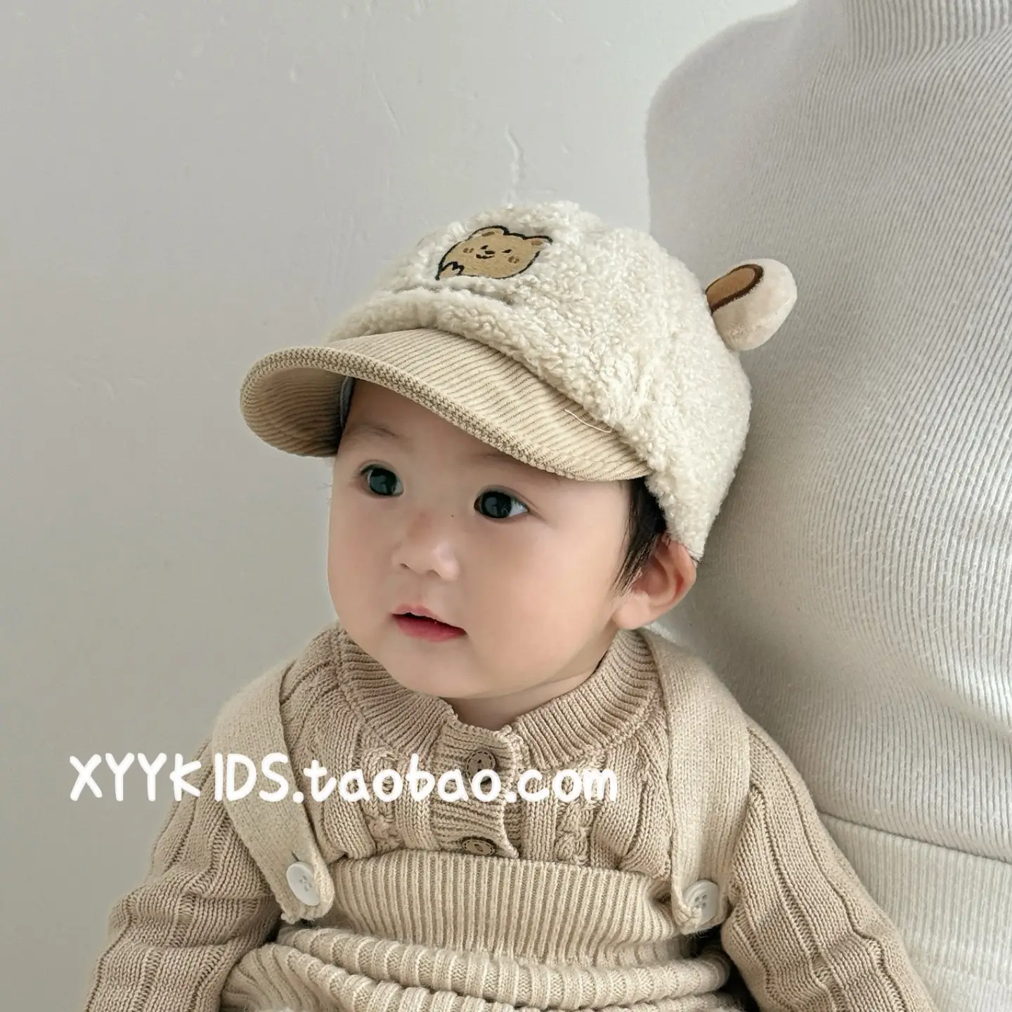 Baby Duckbill Cap Soft Fleece Hat for Boys Winter - Image 7