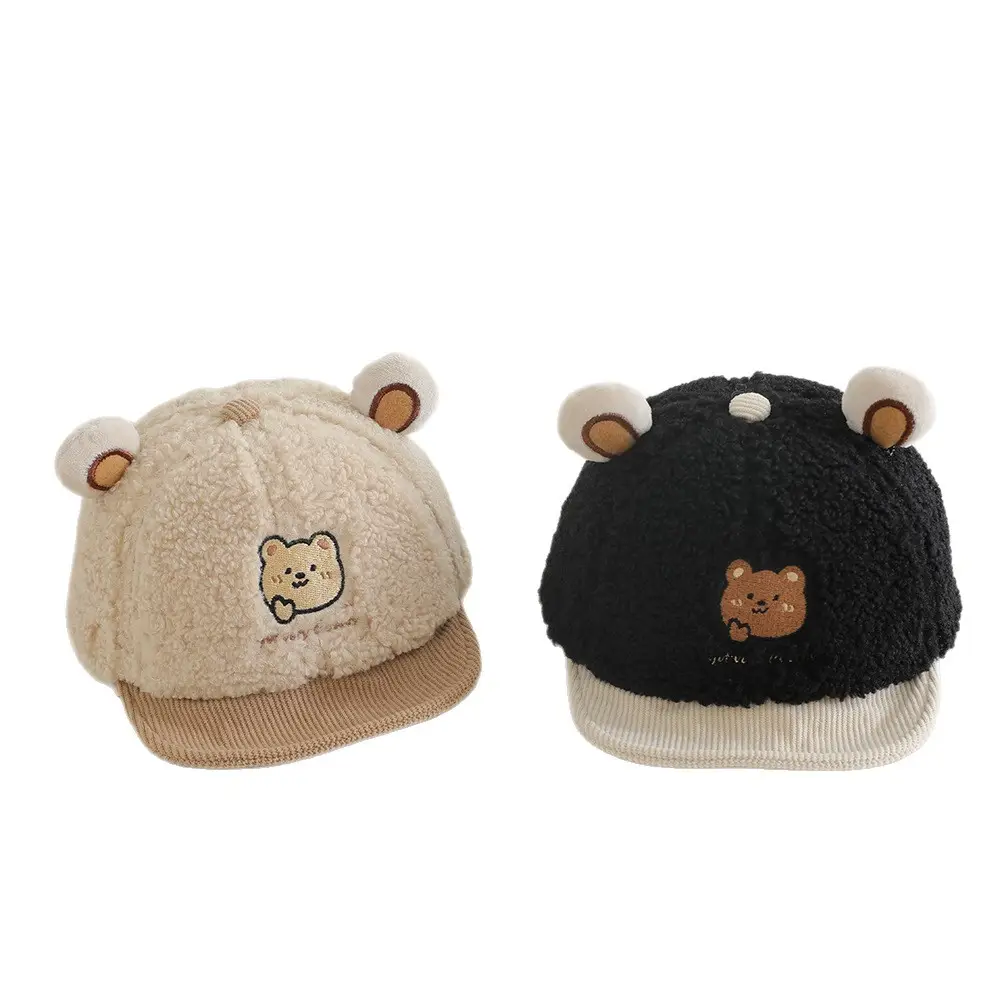Baby Duckbill Cap Soft Fleece Hat for Boys Winter - Image 9