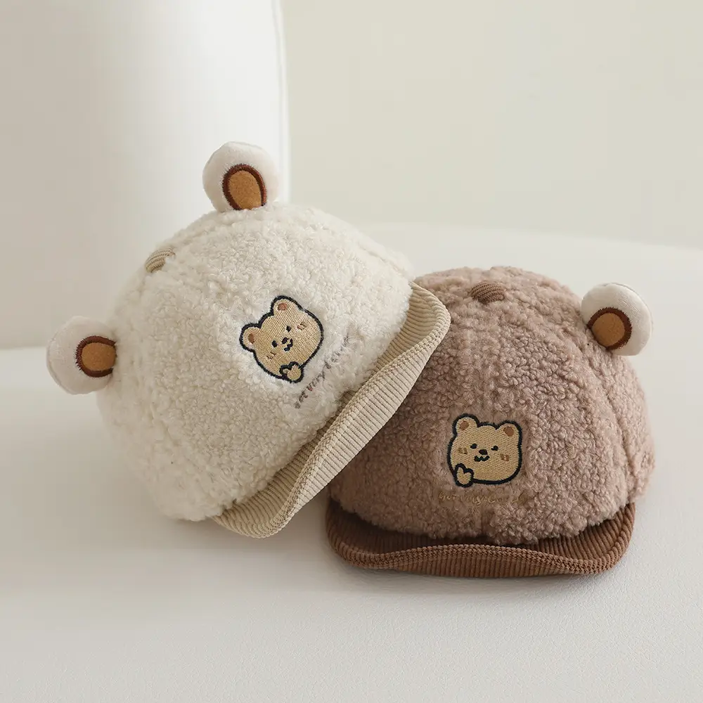 Baby Duckbill Cap Soft Fleece Hat for Boys Winter — feature 10