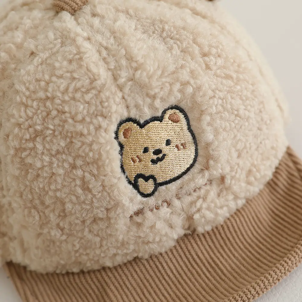 Baby Duckbill Cap Soft Fleece Hat for Boys Winter — feature 11