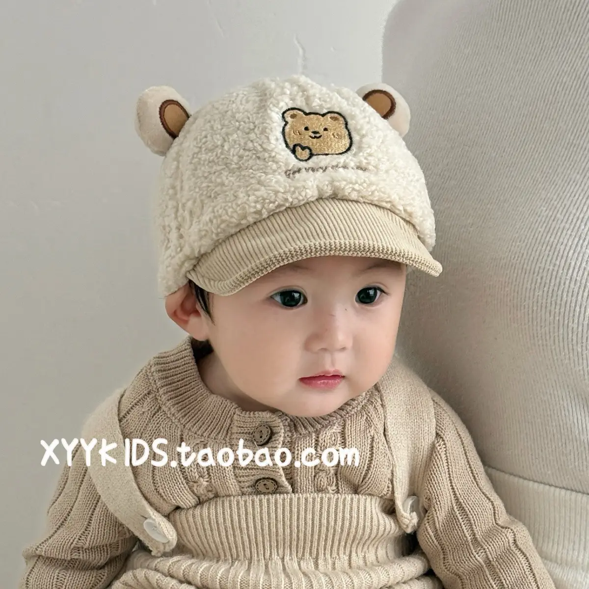 Baby Duckbill Cap Soft Fleece Hat for Boys Winter — feature 3