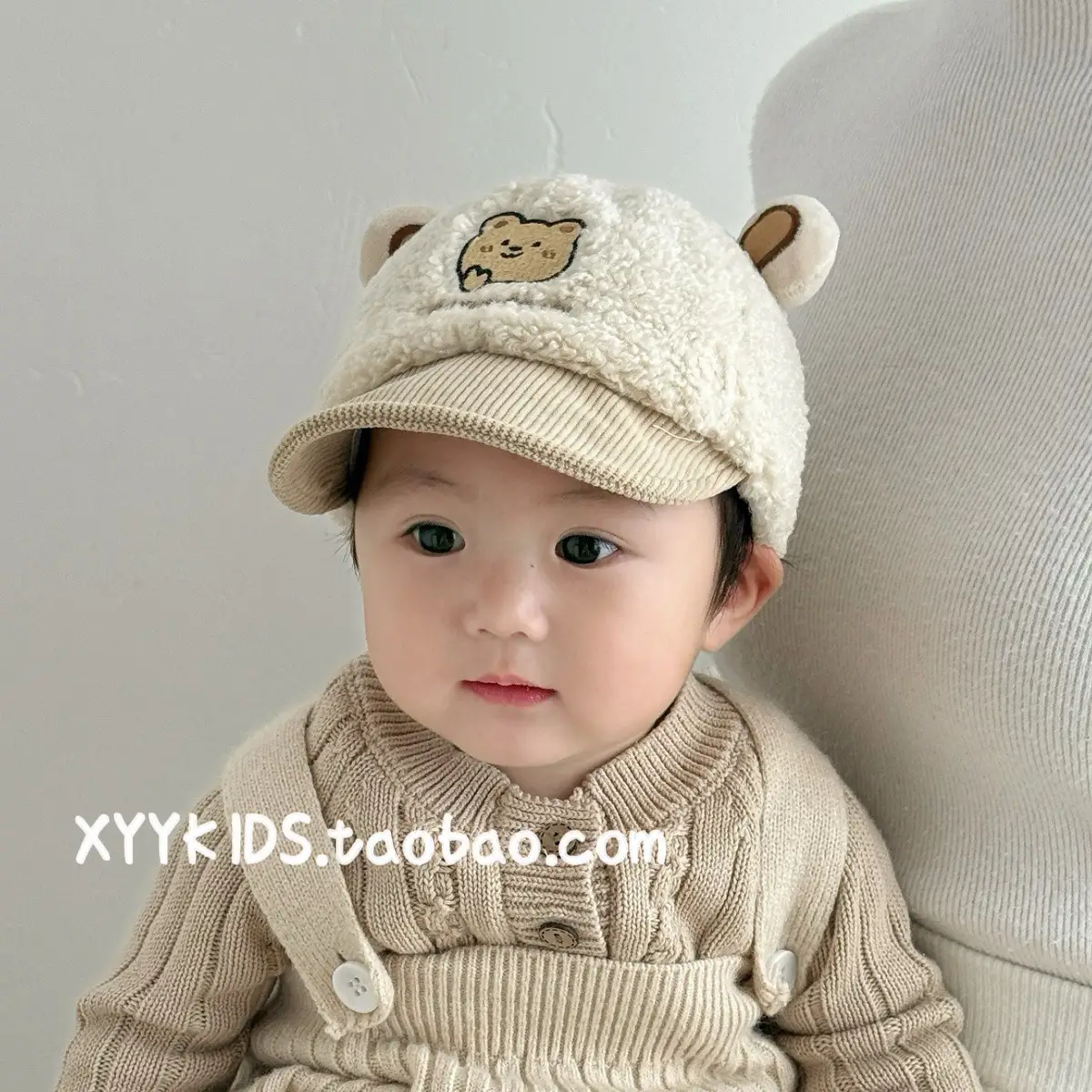 Baby Duckbill Cap Soft Fleece Hat for Boys Winter — feature 5