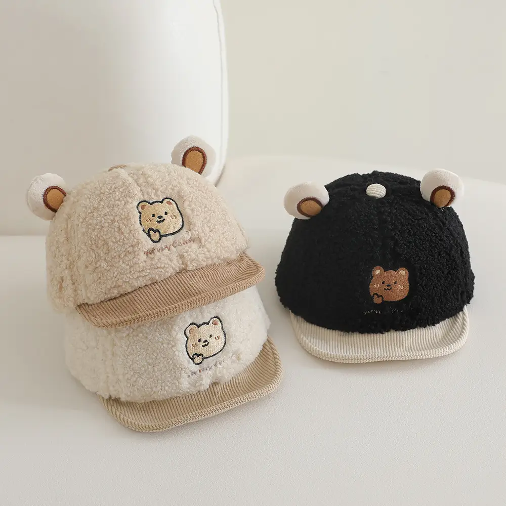 Baby Duckbill Cap Soft Fleece Hat for Boys Winter — feature 7